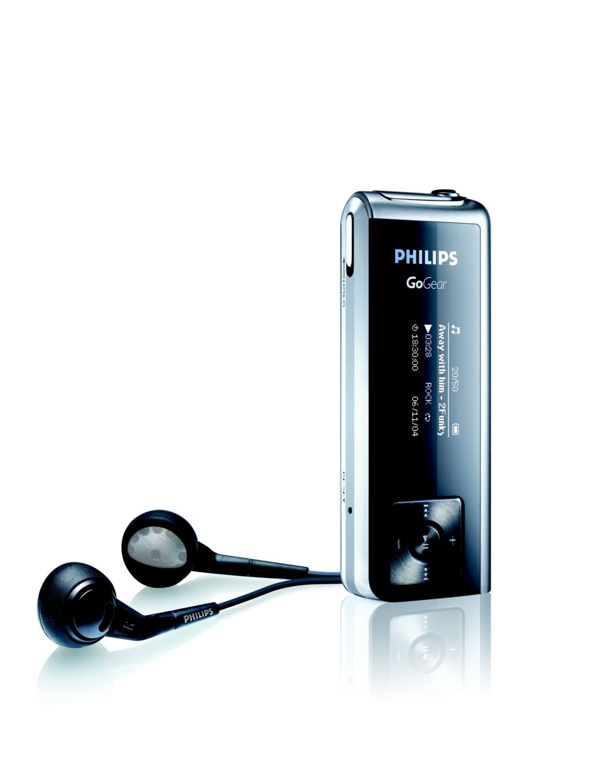 Flash audio player sa178/02 | philips.
