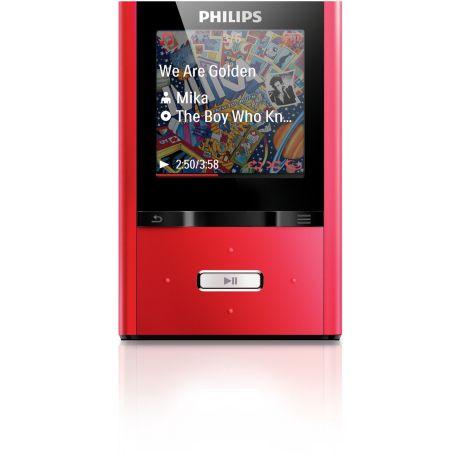 SA2VBE08RS/37  GoGEAR SA2VBE08RS MP3 video player