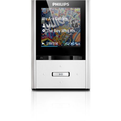 SA2VBE08SS/37  GoGEAR SA2VBE08SS MP3 video player
