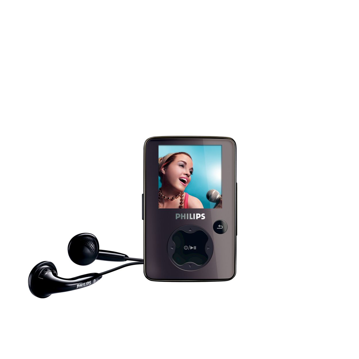 Lettore MP3 da 8 GB, Lettore Musicale Digitale Portatile con Auricolare e  Cavo USB, Lettore Multimediale di Musica Mini Schermo LCD con Clip