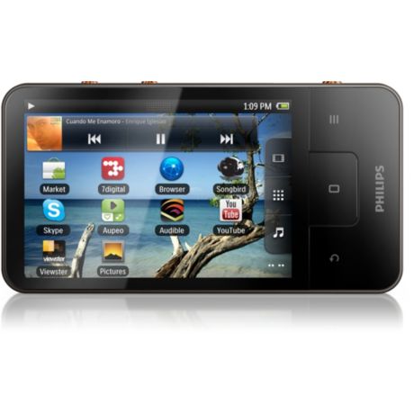 SA3CNT08K/37  WiFi MP3 video player with Android™