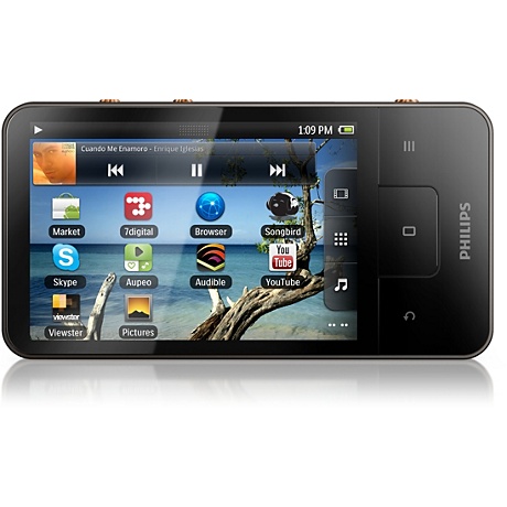 SA3CNT08K/37  Baladeur MP3/vidéo Wi-Fi avec Android™