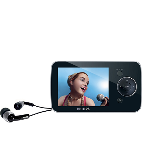SA5295/55  Reproductor de video y MP3 digital