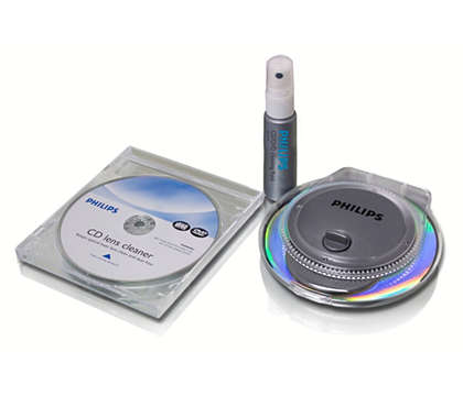 Allt du behöver för att rengöra CD-/DVD-skivor