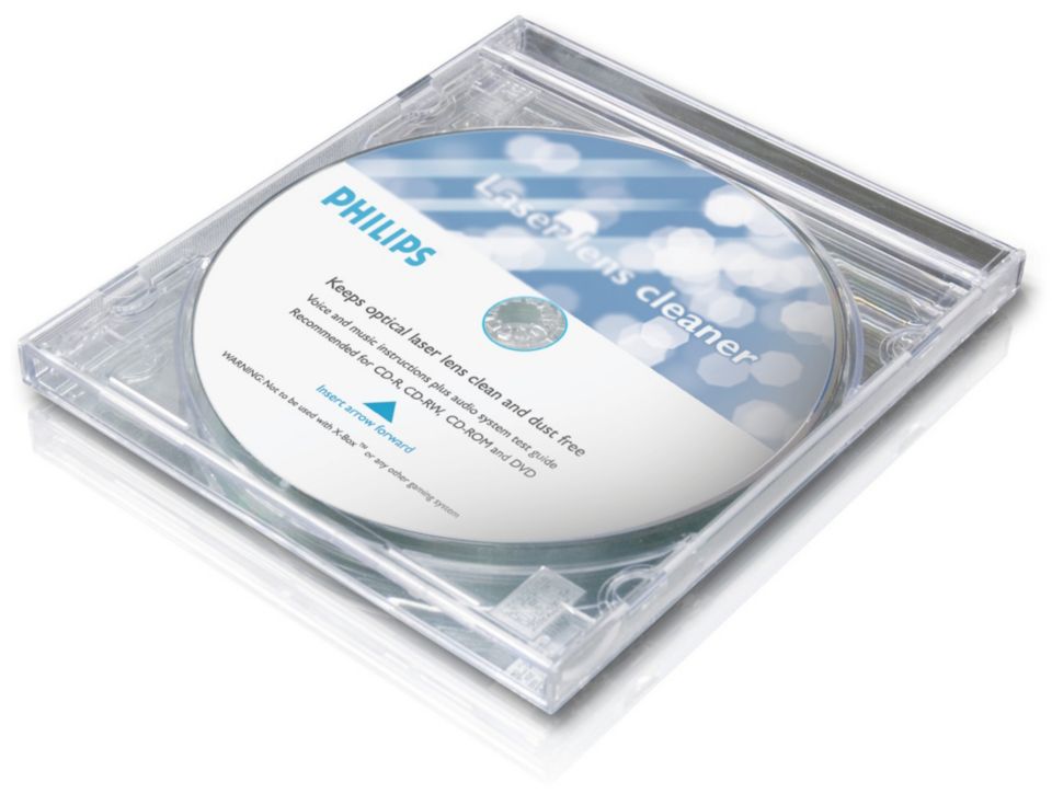 Nettoyeur radial de CD/DVD SAC2540/10