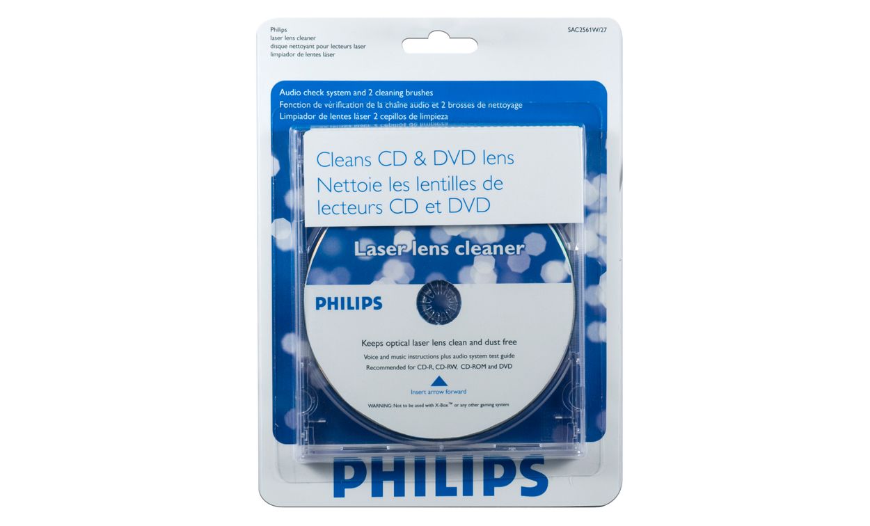  Disco limpiador de lentes láser CD con cepillos de microfibra e  instrucciones de Maxell : Electrónica