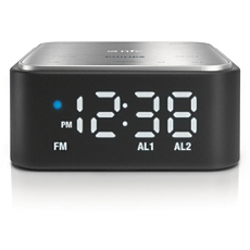 SB170/37  Bluetooth speaker with clock radio