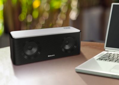 philips sb365b wireless stereo speaker