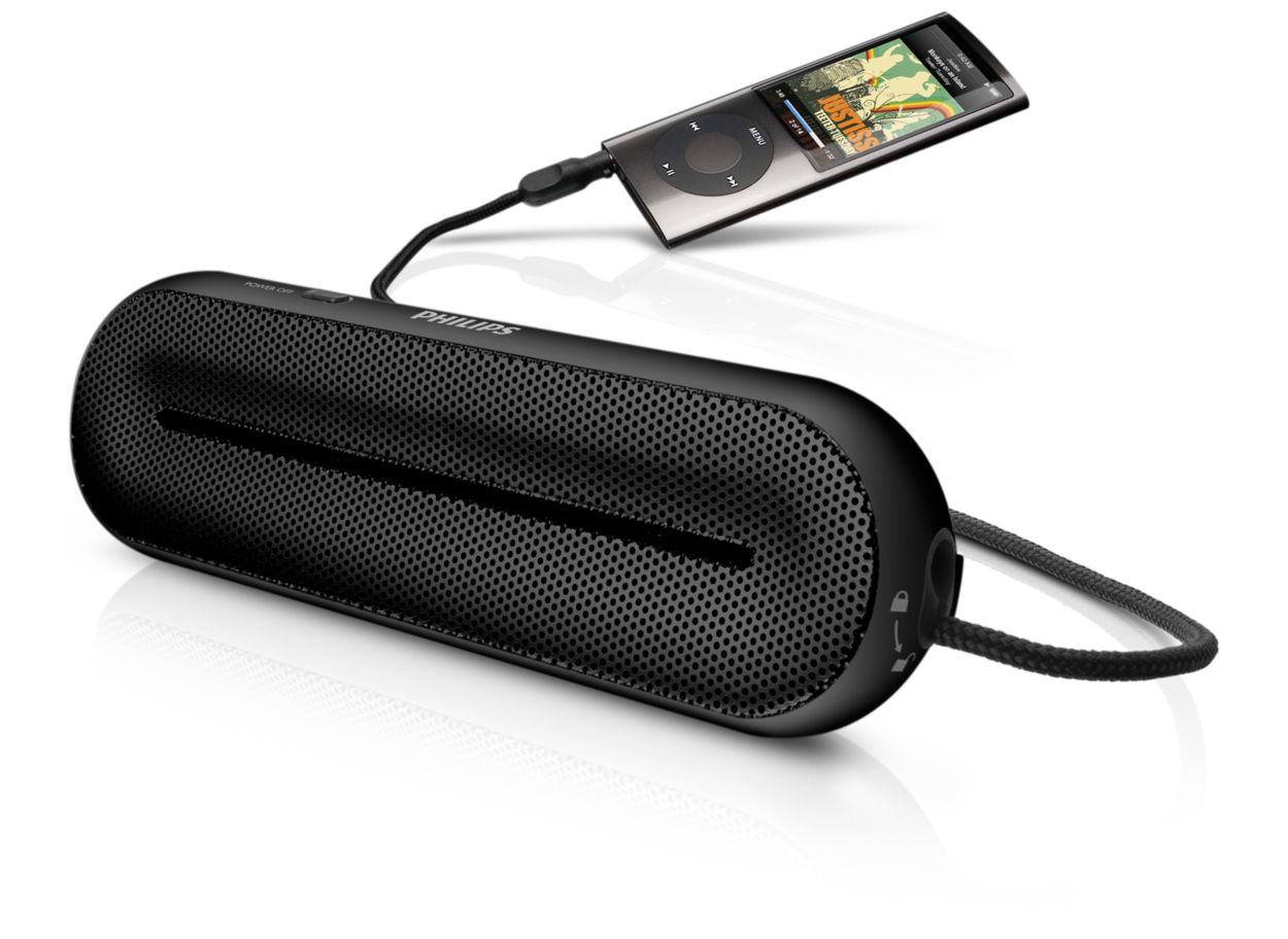 MP3 portable speaker SBA1600BLK/27 Philips