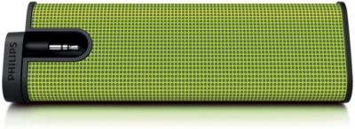 sb161 philips green portable speaker