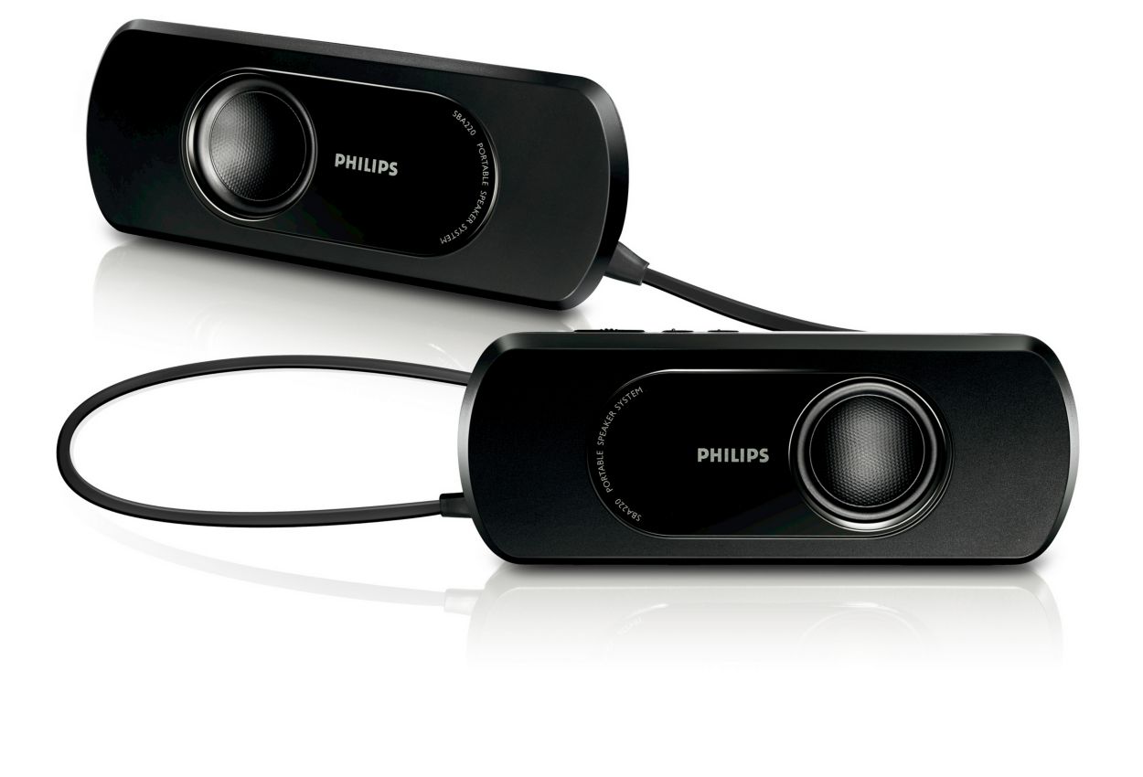 Portable Speaker System SBA220/00 Philips
