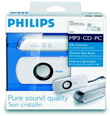 philips portable speaker system