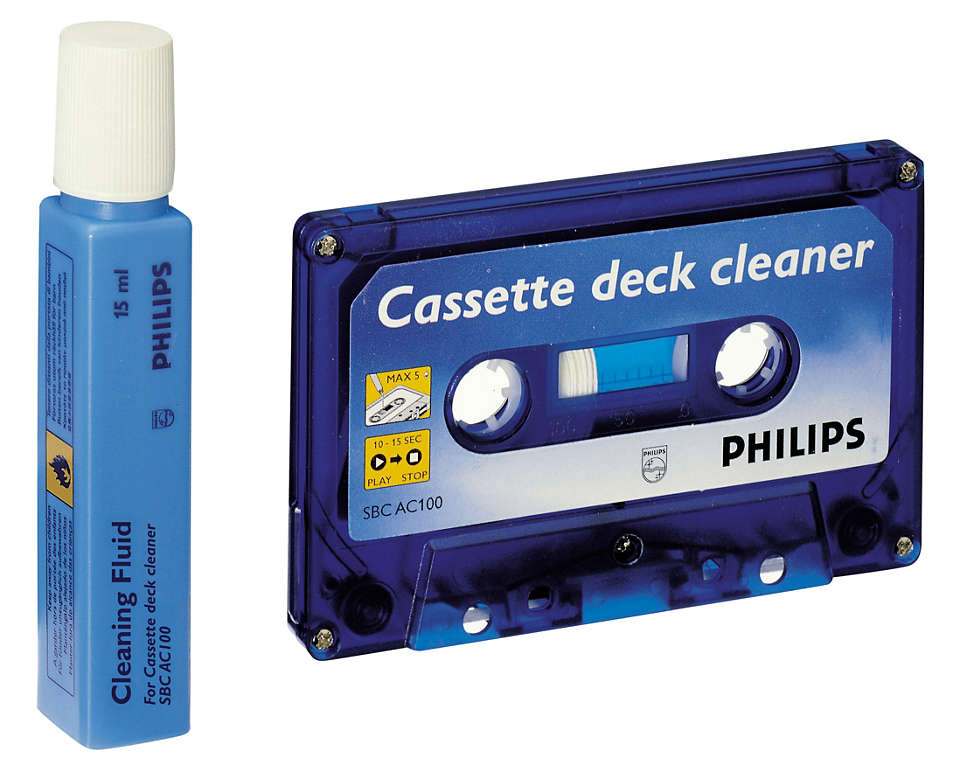 Audio cassette cleaner SBCAC100/00