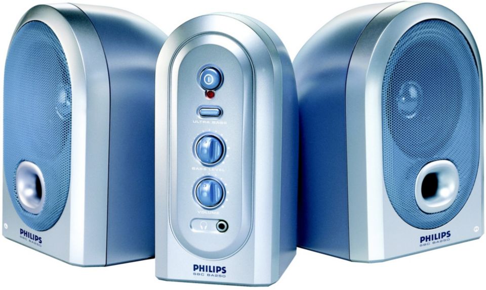 Tragbares Lautsprechersystem Sbcba250 00 Philips