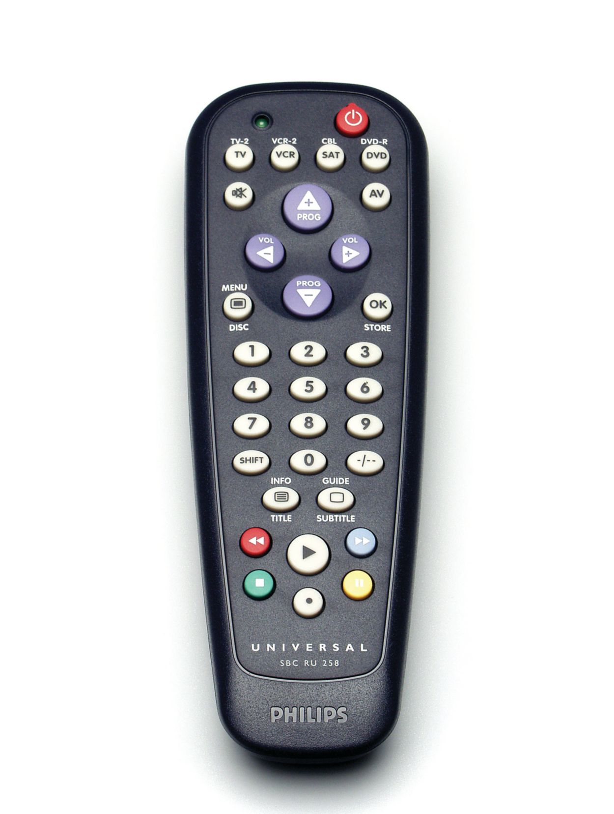 Universal remote control SBCRU258/00H Philips