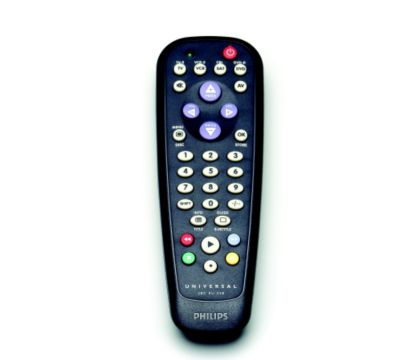 PHILIPS SBC RU 455 UNIVERSAL TV VCR SAT AUX REMOTE