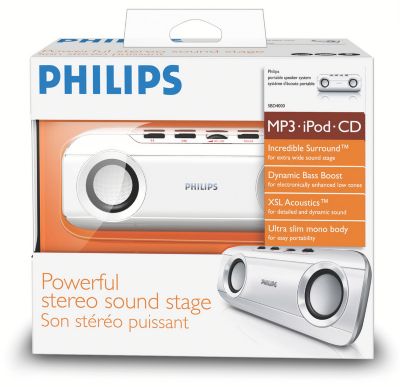 philips portable speaker system