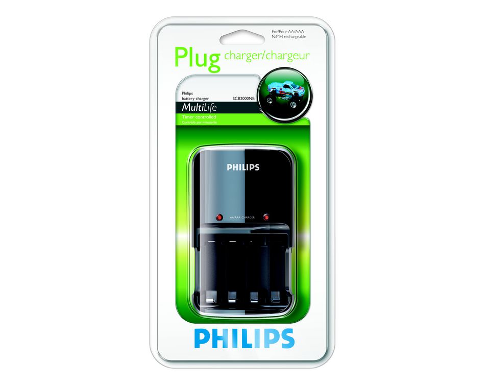 MultiLife Chargeur de piles SCB1480NB/12