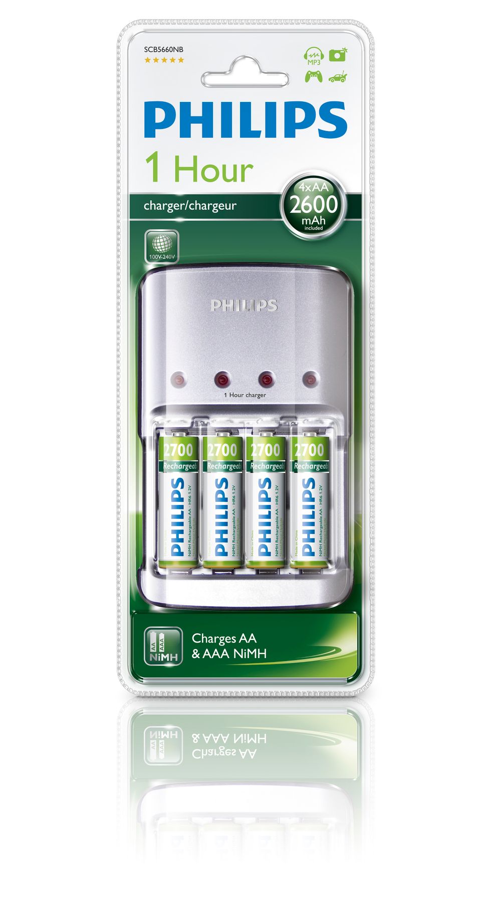 MultiLife Batterijoplader | Philips