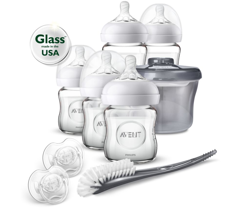 Philips Avent Newborn Glass Starter Set