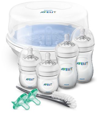 philips avent natural bottle baby gift set