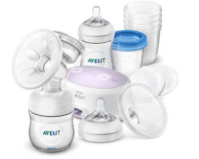 Philips Avent Enkele Elektrische Borstkolf Met Bewaarbekers Scd22320 philips kopen in de aanbieding