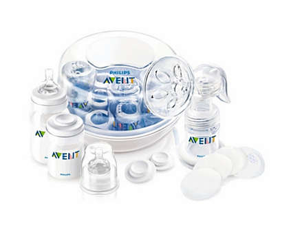 Osnovna oprema za dojenje i sterilizaciju