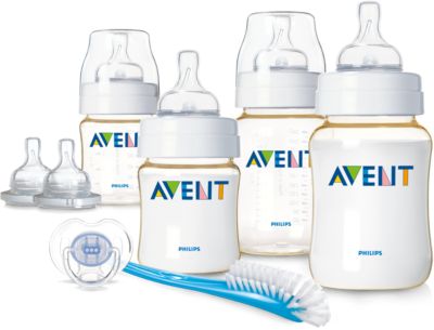 avent classic bottle feeding set