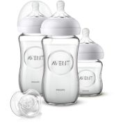 Avent F&uuml;tter-Set aus Glas f&uuml;r Neugeborene