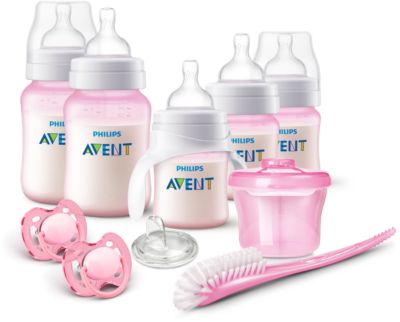 philips avent pink bottles