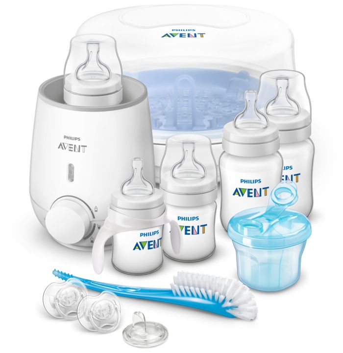 Philips Avent AntiColic Baby Bottle with AirFree Vent Gift Set All in