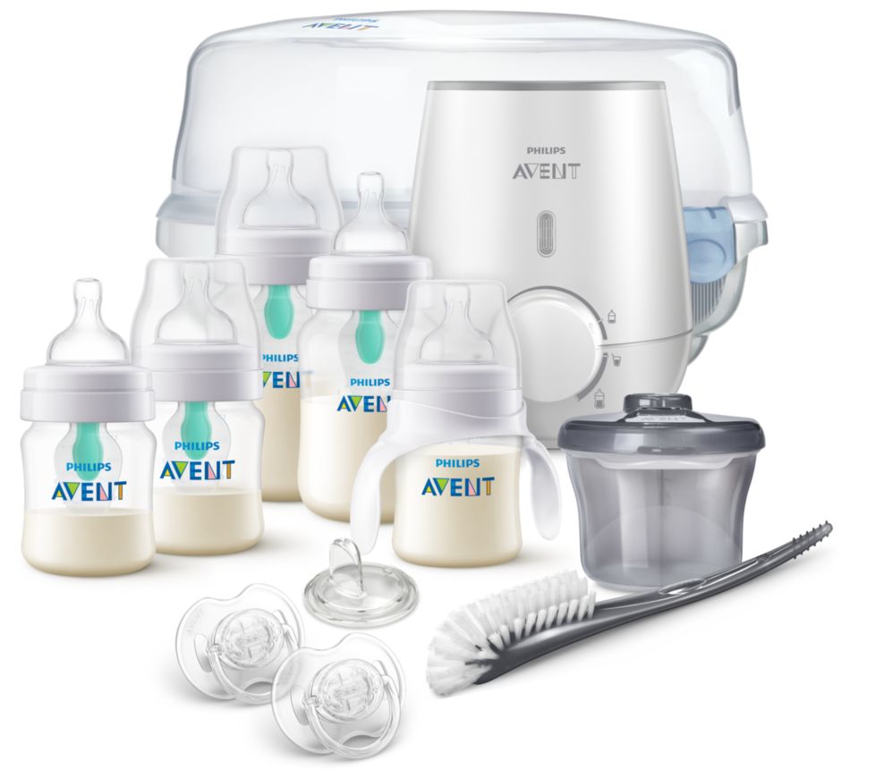 Philips Avent Anti-colic Bottle With AirFree Vent All in One Set