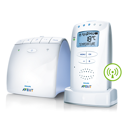 SCD525/00 Philips Avent Audio Monitors Συσκευή παρακολούθησης μωρού DECT