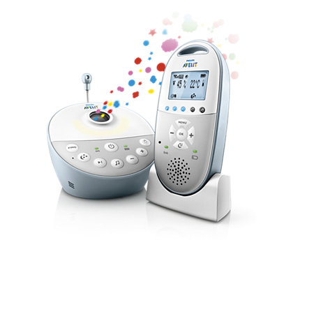 SCD580/00 Philips Avent Audio Monitors Συσκευή παρακολούθησης μωρού DECT
