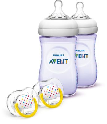 philips avent natural bottle baby gift set