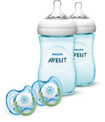 baby bottles and pacifiers