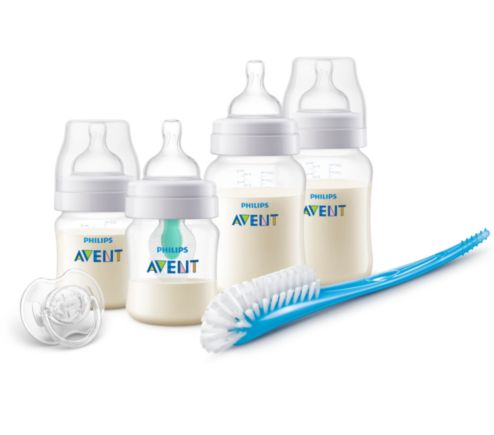 Philips Avent Babyflaske SCY673/82 Natural Response med AirFree-ventil 260  ml Neutral Bear 