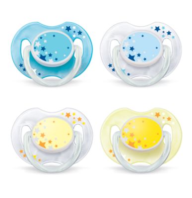glow in the dark soother