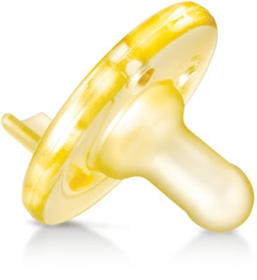 yellow soothie pacifier
