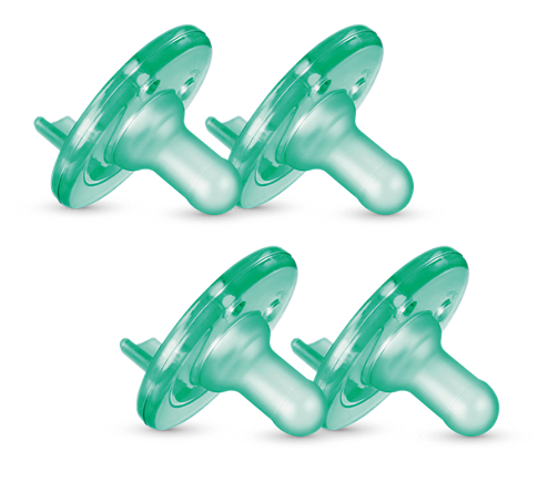 Philips Avent Soothie Pacifier Green 4-pack