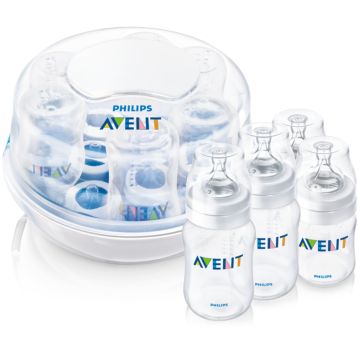SCF277/01 Avent 微波炉蒸汽消毒锅起步套装