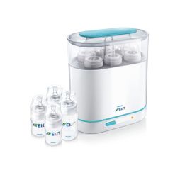 Avent Elektrick&yacute; parn&iacute; steriliz&aacute;tor 3&nbsp;v&nbsp;1