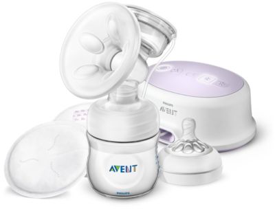 using electric breast pump