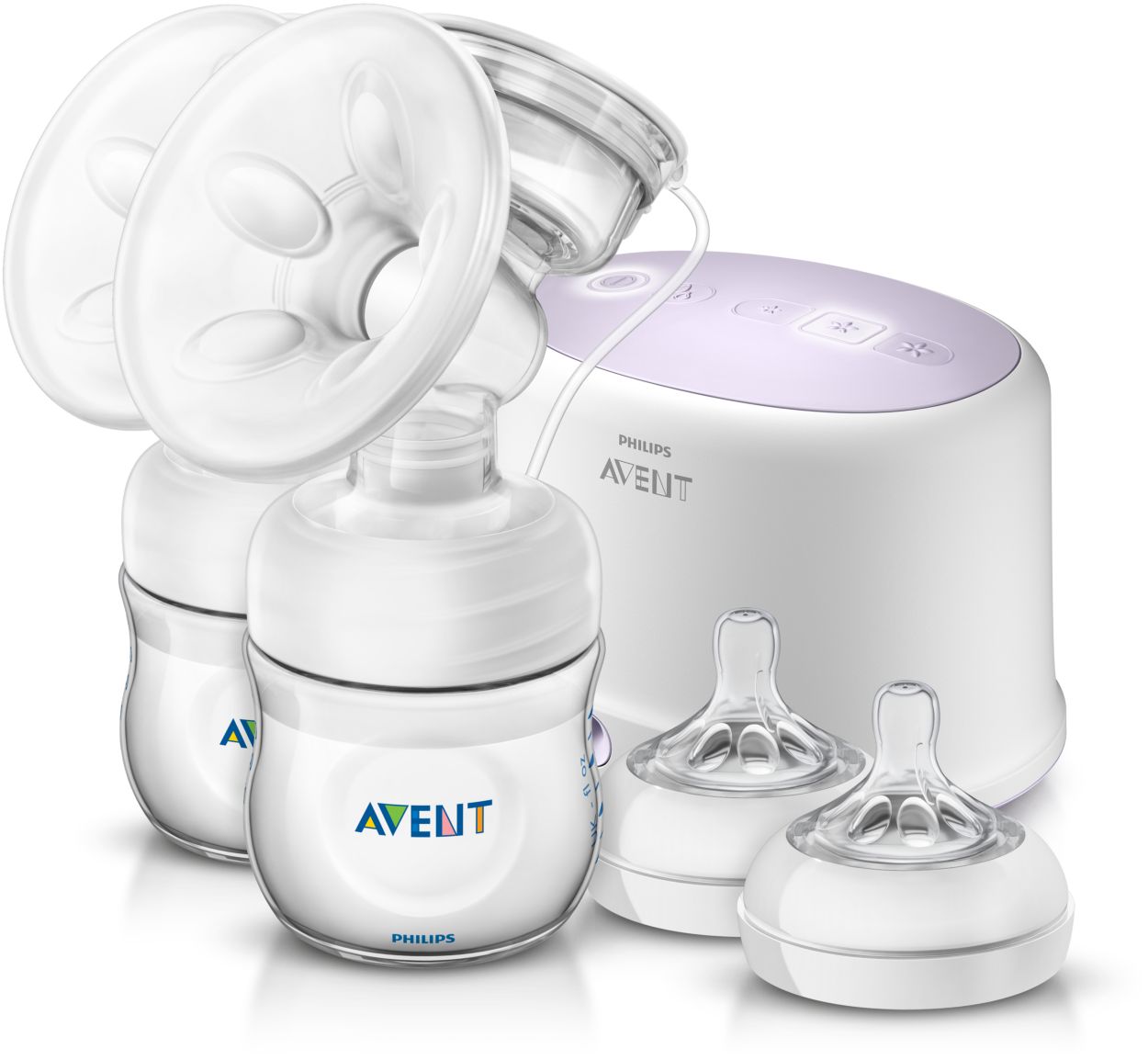 Comfort Double Electric Breast Pump Scf334 03 Avent