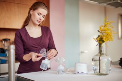 philips avent electric double breast pump