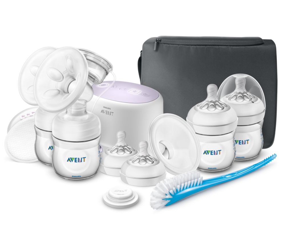 Philips Double Electric Breast Pump with Accessories