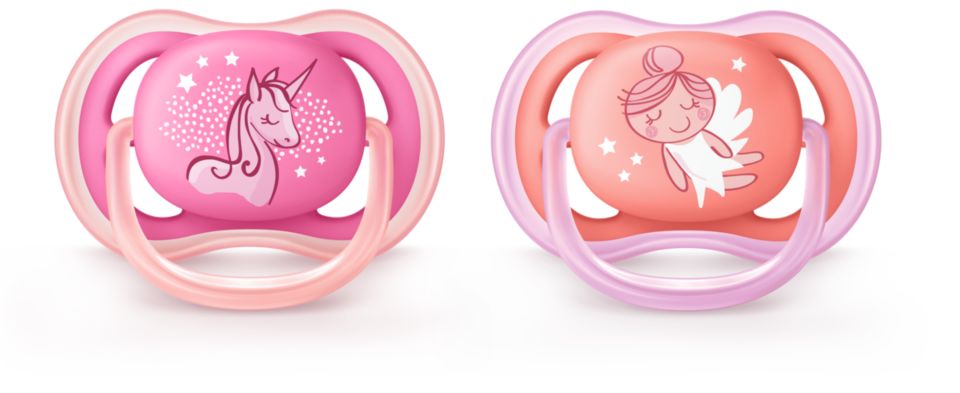 Ultra Air Pacifier 6 18m 2 Pack Scf345 22 Avent