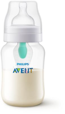 avent feeding bottle with spoon