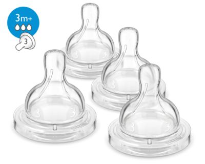 avent medium flow nipple