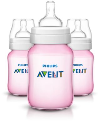 avent girl bottles